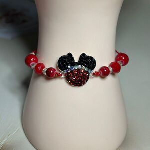 Disney Women's Red and Black Jewellery